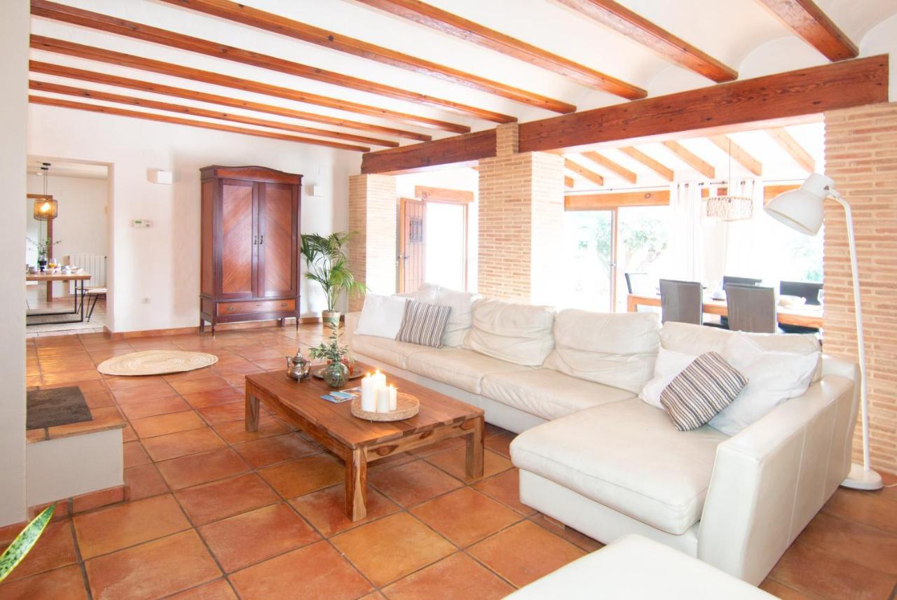 Finca Les Oliveres Benissa Bagian luar foto